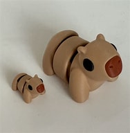 cinnamon roll the capybara